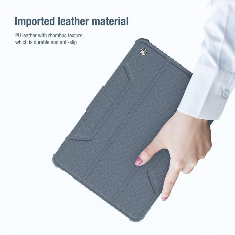 Bao da chống sốc có nắp trượt bảo vệ camera Nillkin Bumper Leather Pro Xiaomi Mi Pad 6/mi pad 6 pro chính hãng Nillkin.