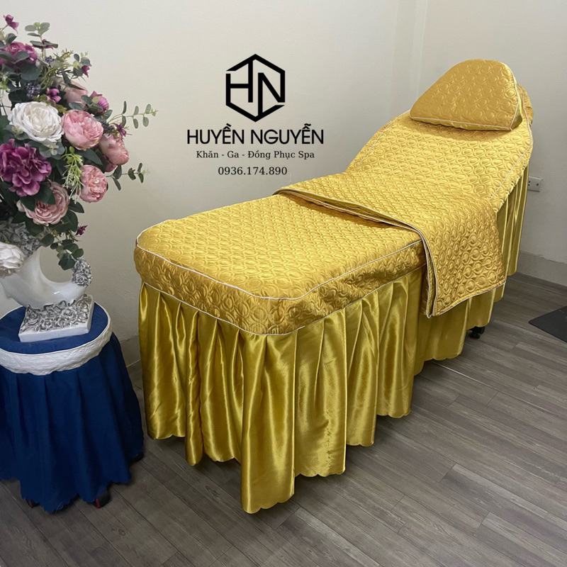 ga trần lụa giường tiêm