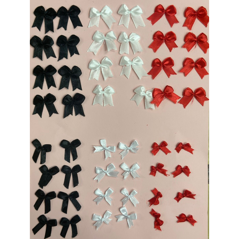 Sét 50 - 100 nơ ruy băng trang trí