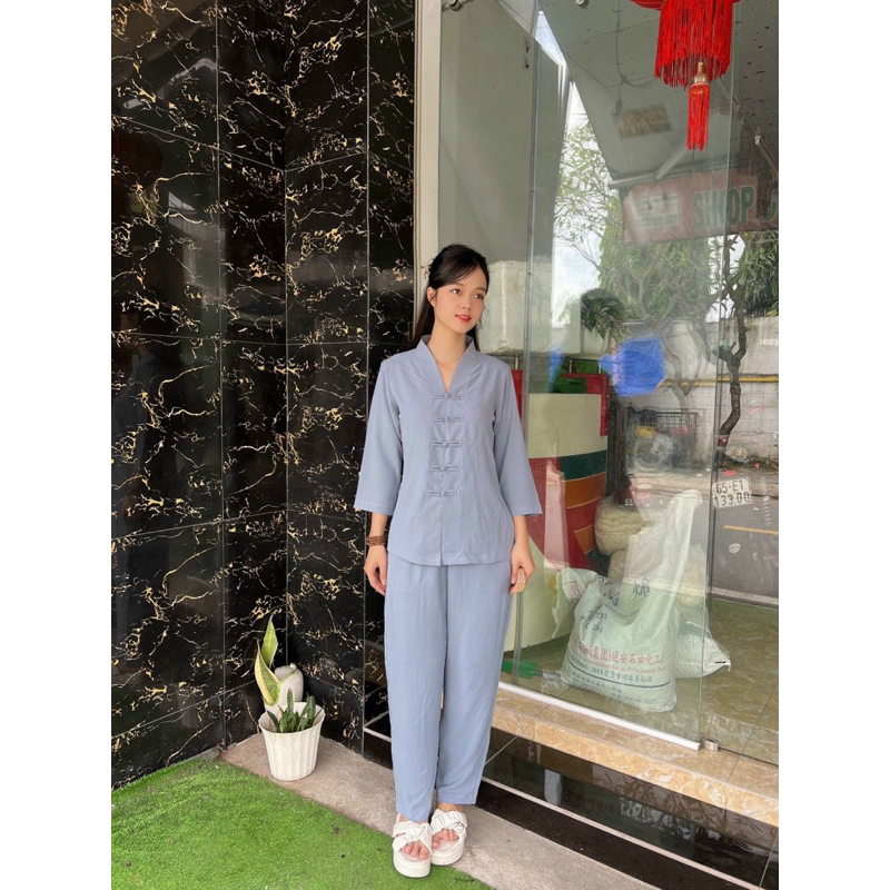 #ĐỒ LAM CAO CẤP #BÀ LAI ĐŨI NÚT THẮC-BIGSIZE 80 ký