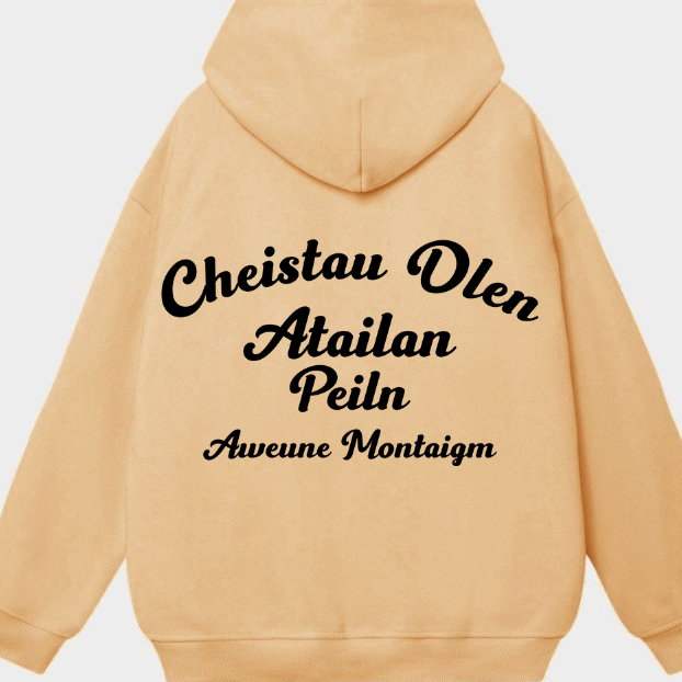 Áo Hoodie Form Rộng,Áo Khoác Hoodie Nam Nữ CHEISTAUOLEN Chất Liệu Nỉ Cotton Mềm Mịn Dày Dặn Siêu Ấm 2023