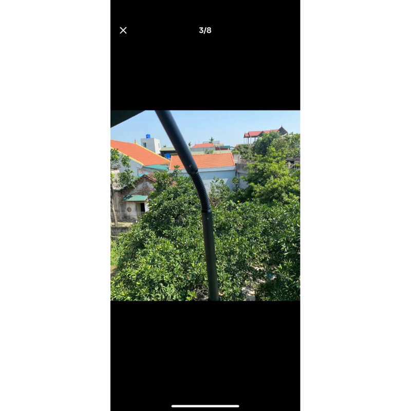 Ô dù câu cá 2 tầng màu xanh nhã