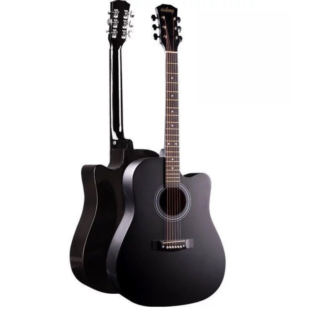 Đàn guitar acoustic cao cấp, Ghi ta gỗ tốt size 41inch, 38inch- Tặng bao đàn và 12 phụ kiện, Bảo hành 24 tháng