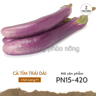 Hạt giống cà tím quả dài - 1 gram