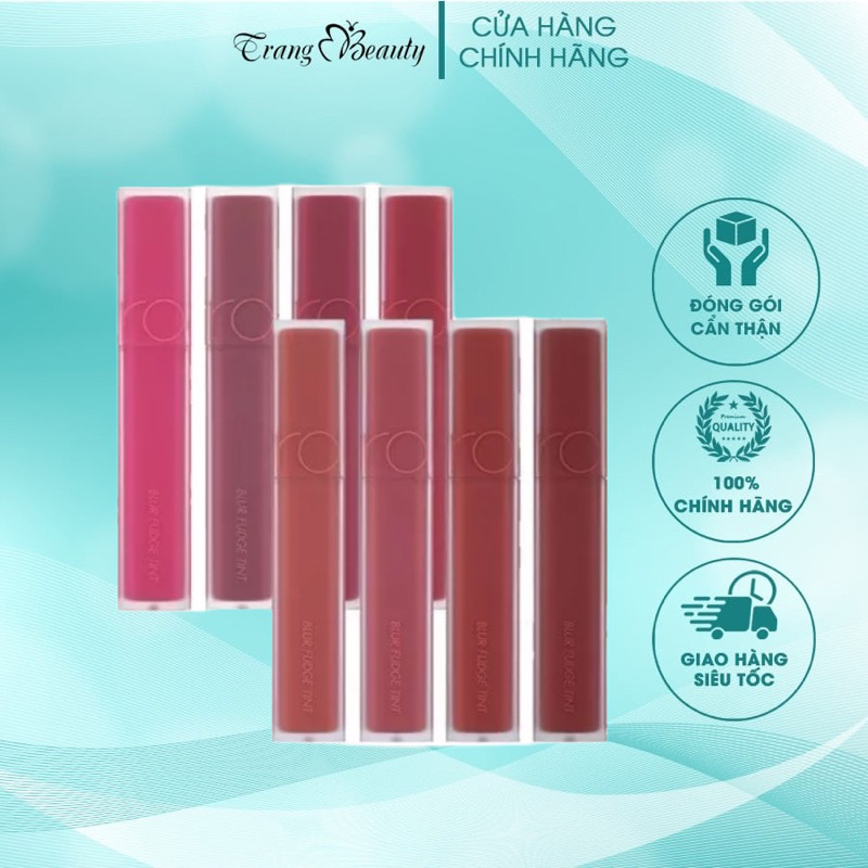 Son Kem Lì Mịn Môi Romand Blur Fudge Tint 5g