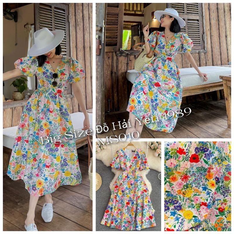 Đầm Maxi Big Size (55kg đến 100kg) MS010