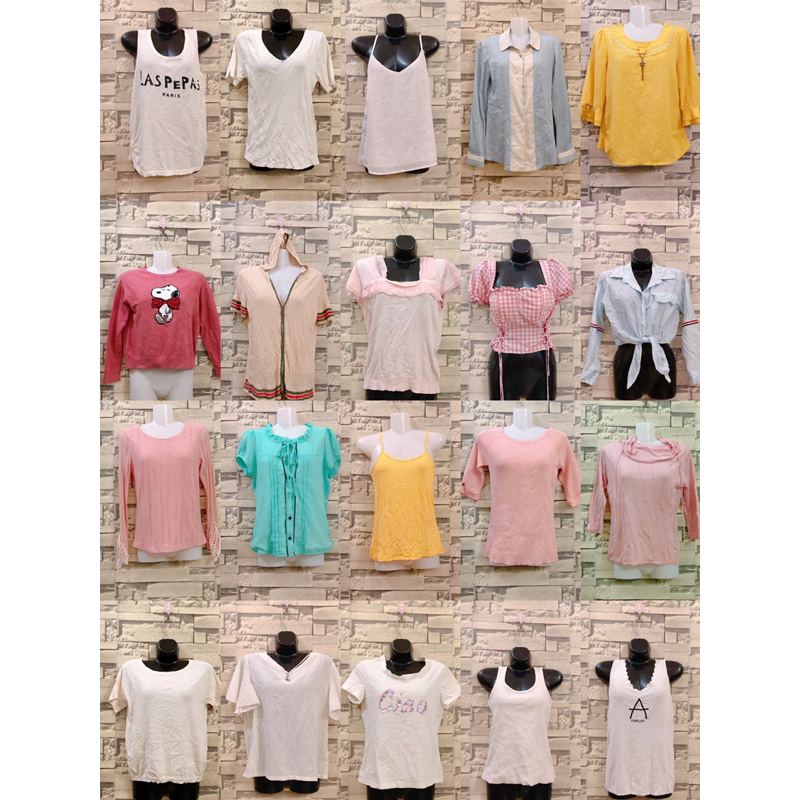 UP 19-8 HÀNG LỖI size S-M dưới 52kg Áo secondhand hàng đuôi đồ si 2hand hàng thùng