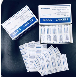 [Sale] Kim chích máu nặn mụn BLOOD LANCETS (hộp 200 chiếc)