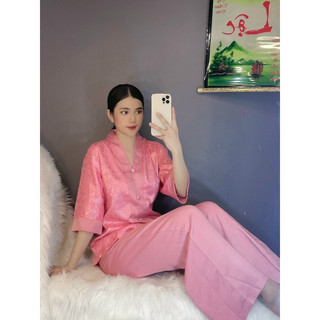 #ĐỒ LAM NỮ # BÀ LAI GẤM LỤA #BIGSIZE 70 KÝ
