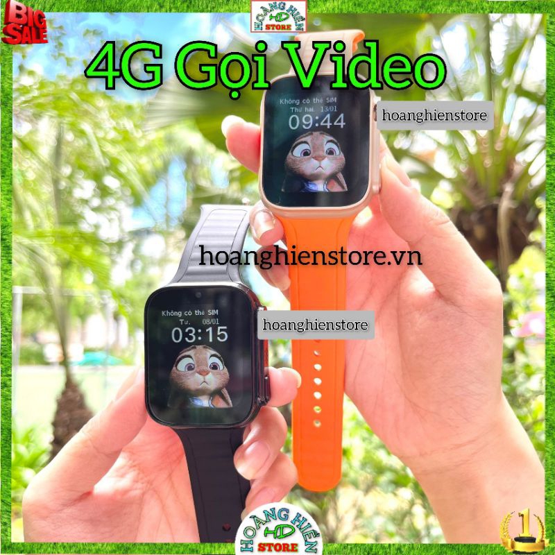 Đồng hồ thông minh trẻ em HKSMART Y56 Gọi video 4G, Định vị wifi, LBS, sạc nam châm chống nước