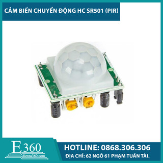 CẢM BIẾN CHUYỂN ĐỘNG HC SR501 (PIR)