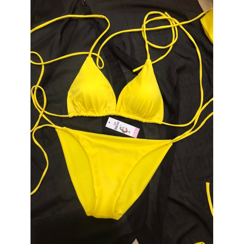 BIKINI tam giác bacsic màu vàng ( HÌNH SHOP CHỤP ) | BigBuy360 - bigbuy360.vn
