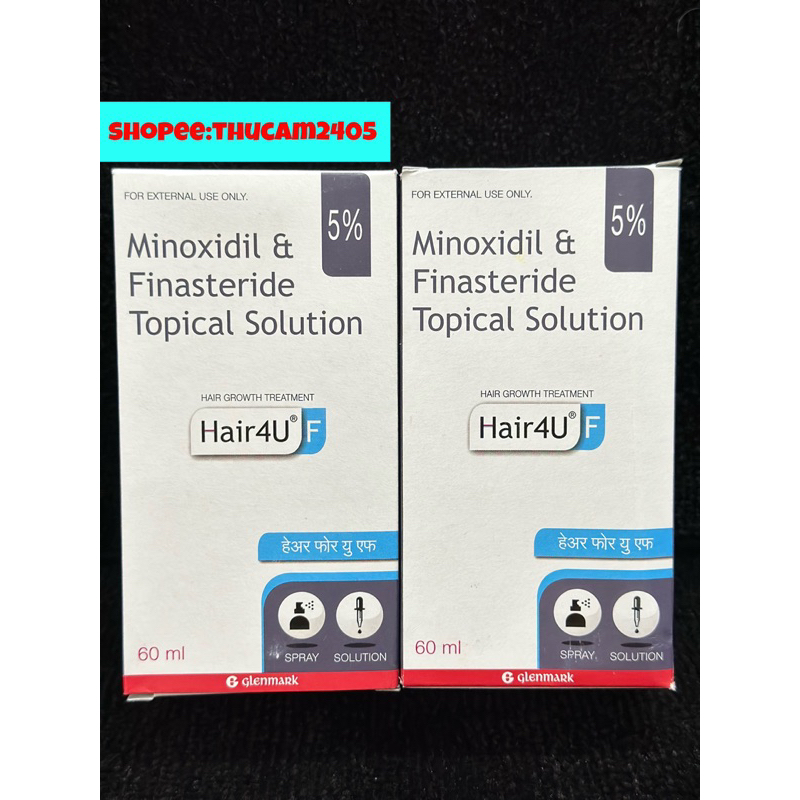 Hair 4U PRO 5% Mọc tóc  Minoxidil Finasteride Topical solution .