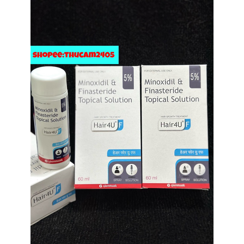 Hair 4U PRO 5% Mọc tóc  Minoxidil Finasteride Topical solution .