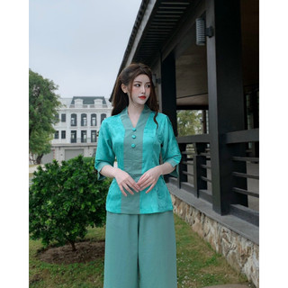 #ĐỒ LAM NỮ # BÀ LAI GẤM LỤA #BIGSIZE 70 KÝ