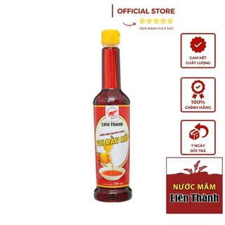 Nước mắm liên thành voi đầu bếp 10 đạm chai nhựa 500ml