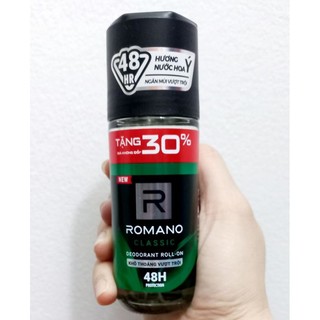 Lăn khử mùi Romano Classic 25ml/50ml/65ml