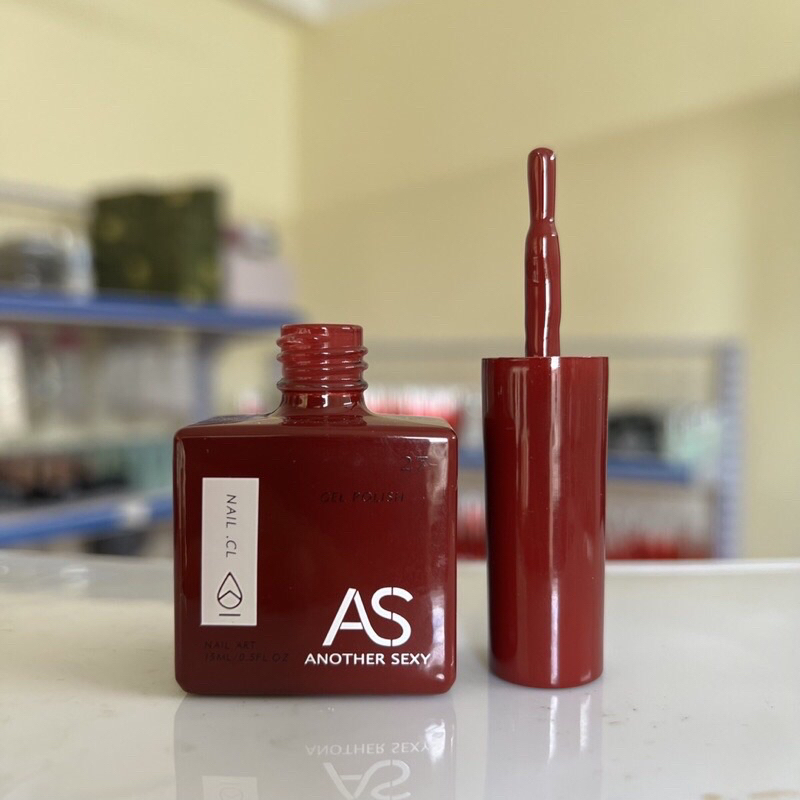 Sơn gel hàn quốc,sơn gel màu đỏ chery chai 15ml