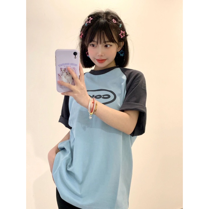 Áo thun Baby tee chữ CONK form rộng tôn dáng,Áo thun lạnh phong cách thể thao năng động