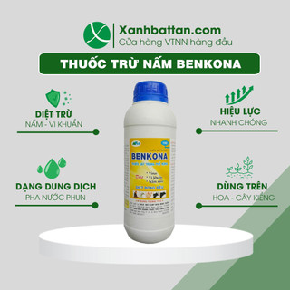 Chế phẩm Diệt Vi Khuẩn và Sát Trùng Cho Phong Lan Benkona Chai 1 Lít