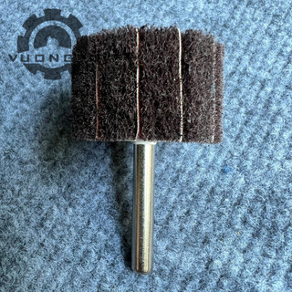Nhám carem nỉ-nhám trụ nỉ-nhám chuôi nỉ kích thước 30x25mm Cán 6mm
