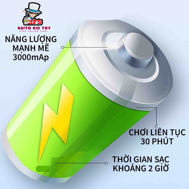 Pin Bổ Sung Cho Xe Tăng Kaitor Kid
