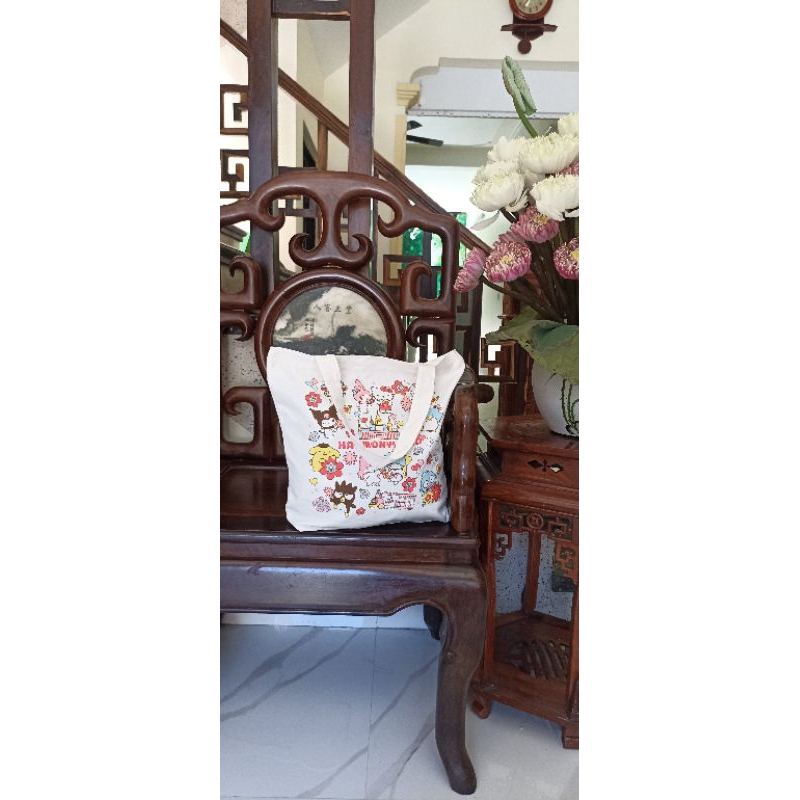 Túi vải tote hàng nhật xuất dư kích cỡ