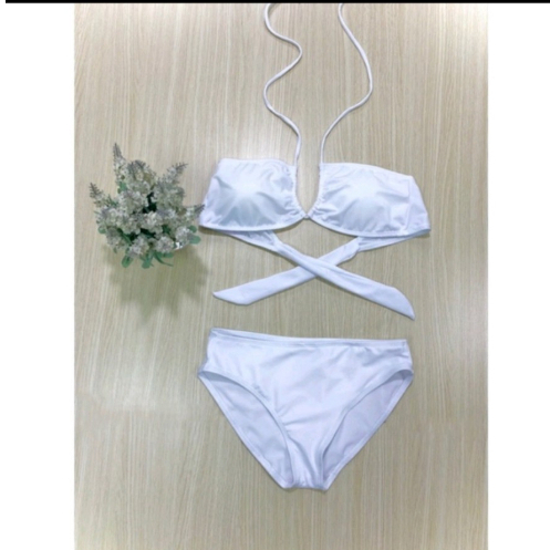 Bikini đi biển 3 mảnh và 2 mảnh có quây váy xẻ tà  BKN15