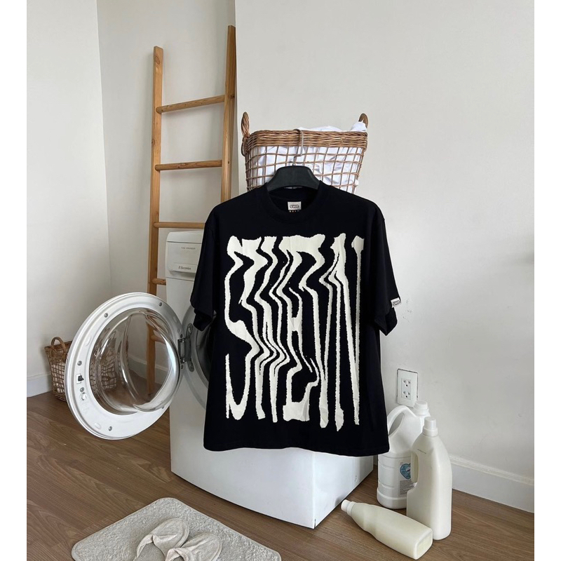 Áo thun SWEVN Black / Cream Local brand full bọc tag