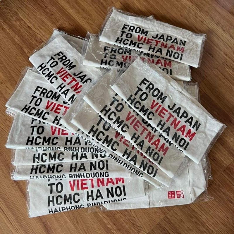 Túi tote Uniqlo siêu đẹp và dày dặn