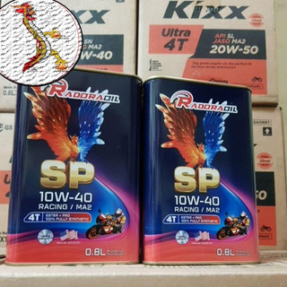 Nhớt xe số sp 4t racing 10w40 jaso ma2, nhớt sp racing 10w40 dầu nhớt tiêu chuẩn mỹ
