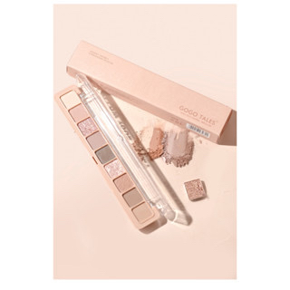 Phấn Mắt 9 Ô GOGO TALES POCKET DOUBLE GT479 Chất Phấn Lì Mịn Có Nhũ Tạo Hiệu Ứng Lấp Lánh