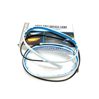 dây led mí audi chạy đuổi chống nước cho xe máy, ô tô thiết kế hiện đại, tích hợp xi nhan chạy đuổi và demi