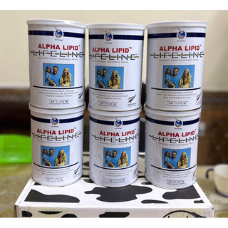 1 Thùng Sữa non Alpha Lipid life line New Zealand - lon 450g nguyên mã code