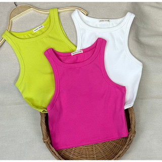 Áo croptop ba lỗ , chất thun gân mịn - a09.2