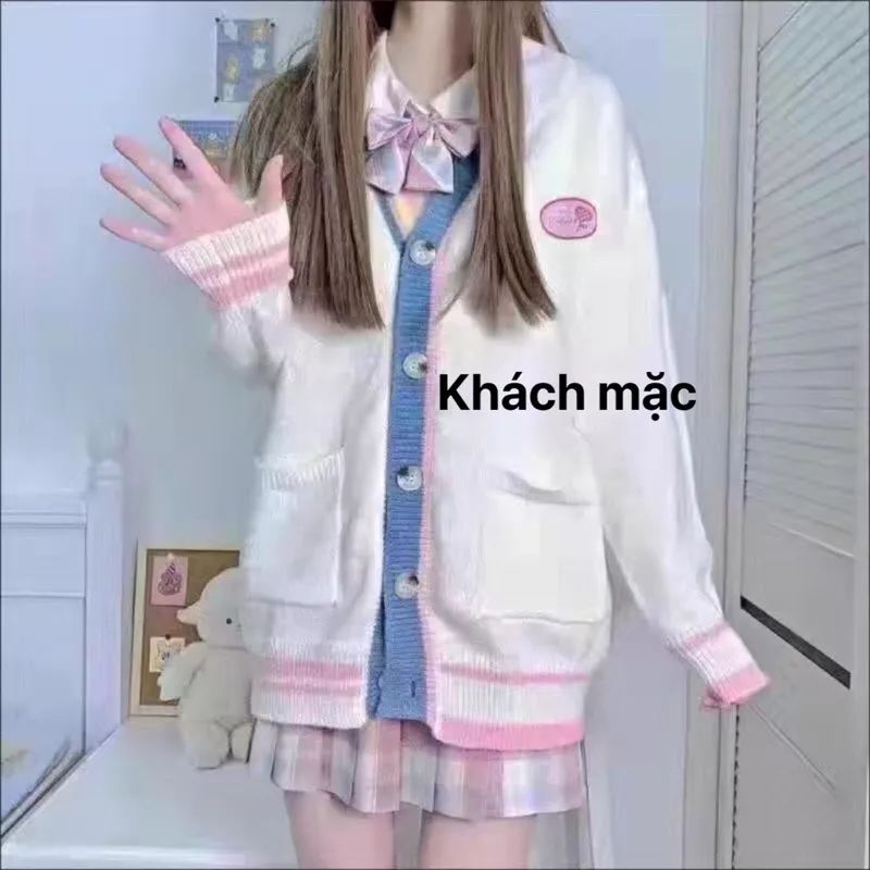 Áo len cardigan nữ