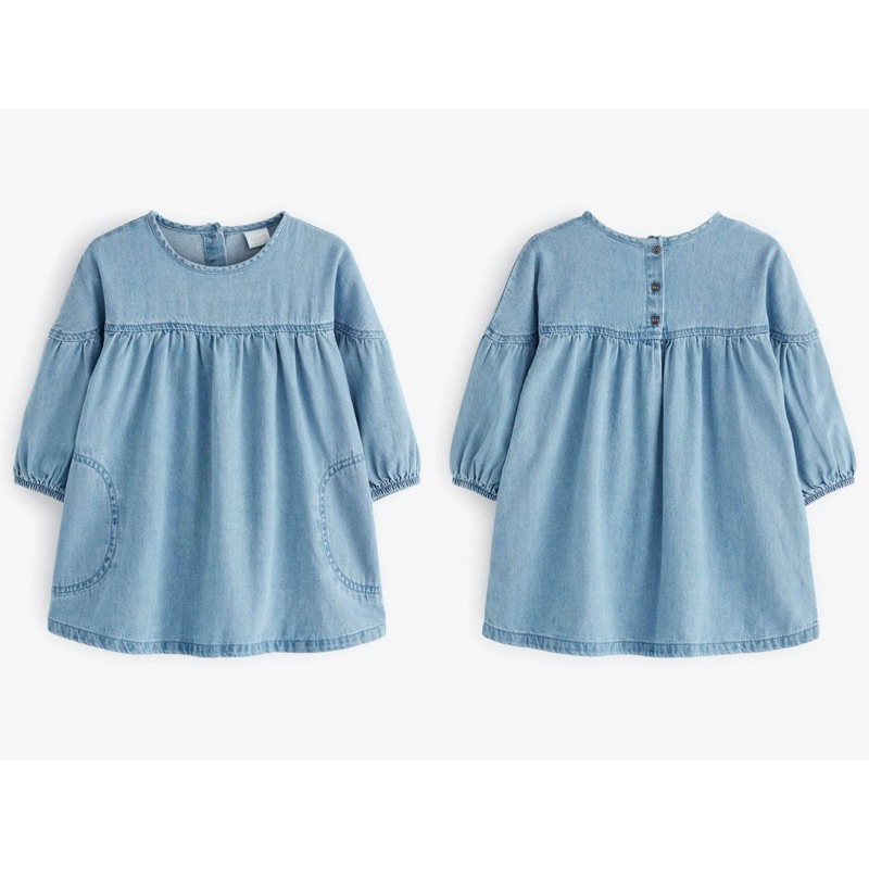 Váy jean bbd cho bé gái