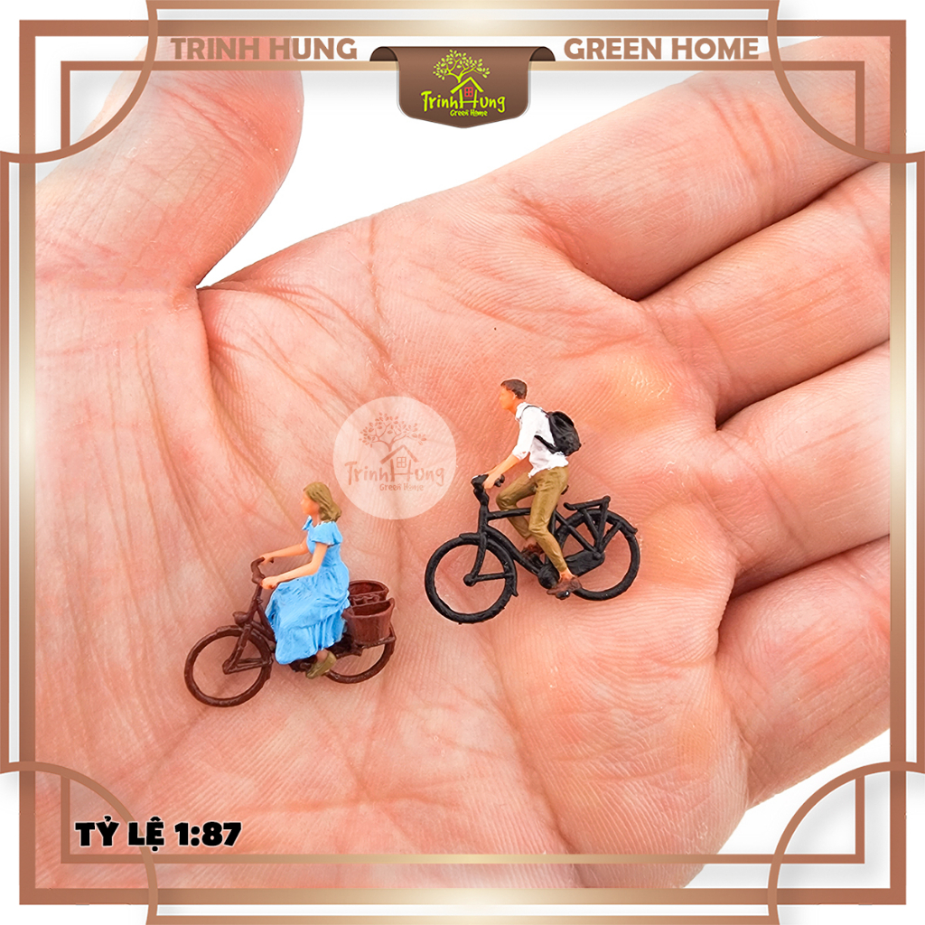 Mô hình diorama đạp xe -  Race Meda - tỷ lệ 1:87 siêu sắc nét