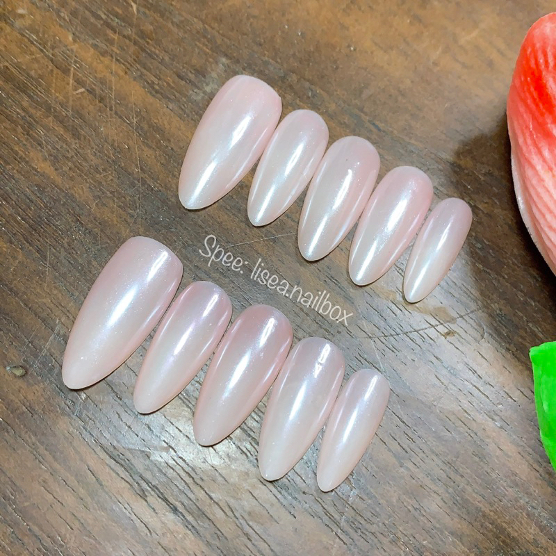 Nail box thiết kế ÁNH NGỌC  by LISEA - Tặng kèm keo dũa Móng tay giả Móng úp Nailbox đáng yêu sang chảnh