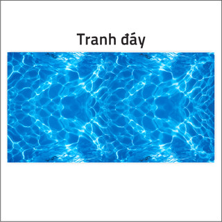 Tranh decal dán hồ cá 3d mẫu mới