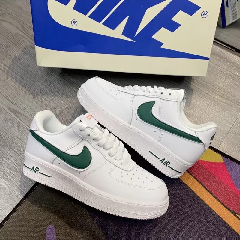 Giày af1 thể thao nam nữ sneaker_nike.airforce1 , Bản Vệt xanh  cao cấp trung ,giày nữ trắng ,Full Box Bill hót 2023