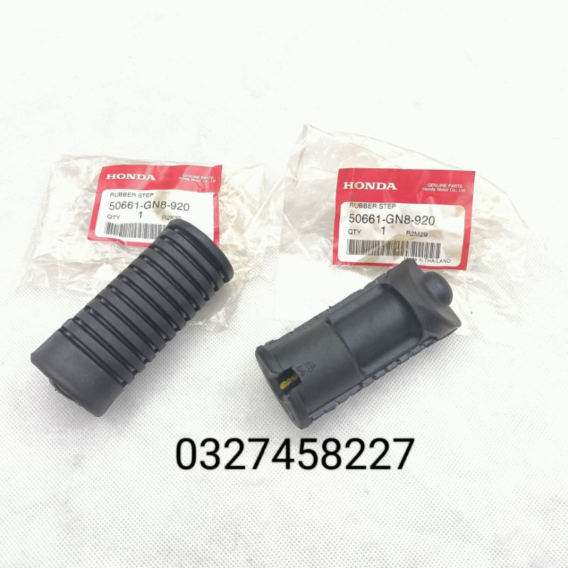 Cặp cao su gác chân giữa xe DREAM, WAVE thái..... zin chính hãng