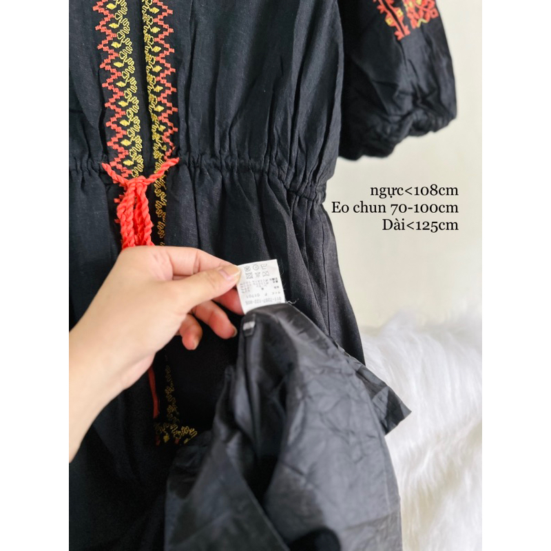 Đầm Xô Thêu Boho