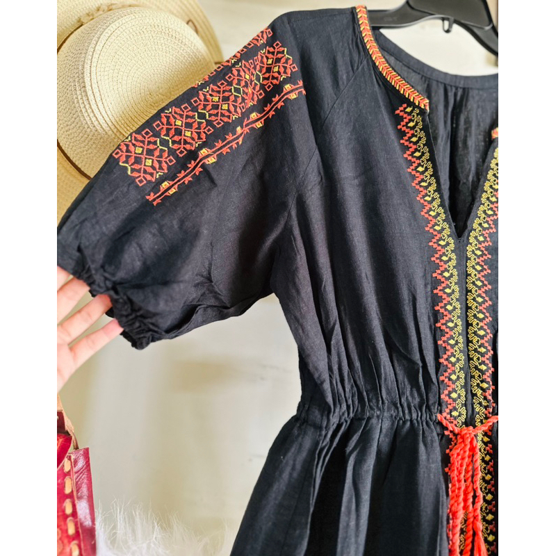 Đầm Xô Thêu Boho