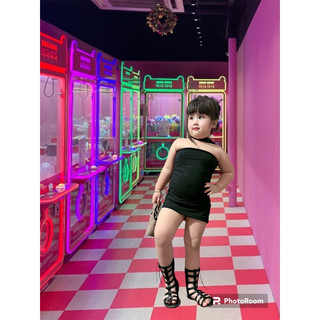 VÁY BODY ĐEN XINH CHO BÉ