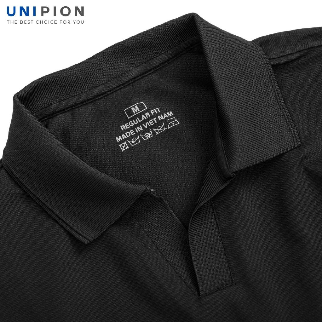 Áo thun nam có cổ, Áo polo nam cổ chữ V chất vải cá sấu Cotton CVC cao cấp co giãn thoáng mát - AT171