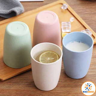Cốc đựng nước bằng lúa mạch giản đơn đa năng tiện lợi dành cho gia đình