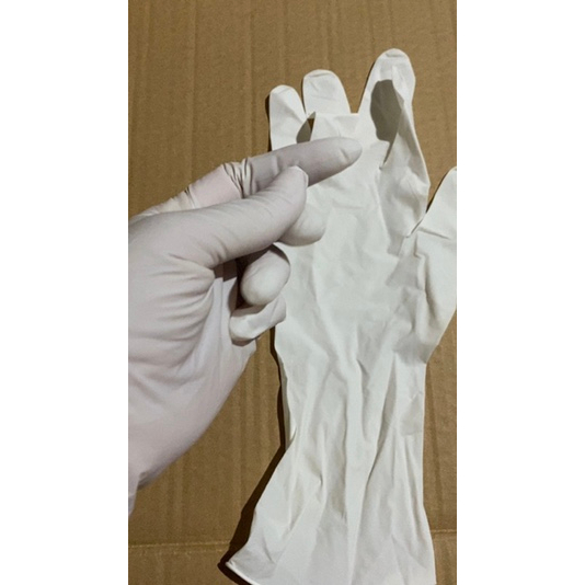 Găng tay cao su siêu dai - siêu bền | Găng tay y tế latex không có bột