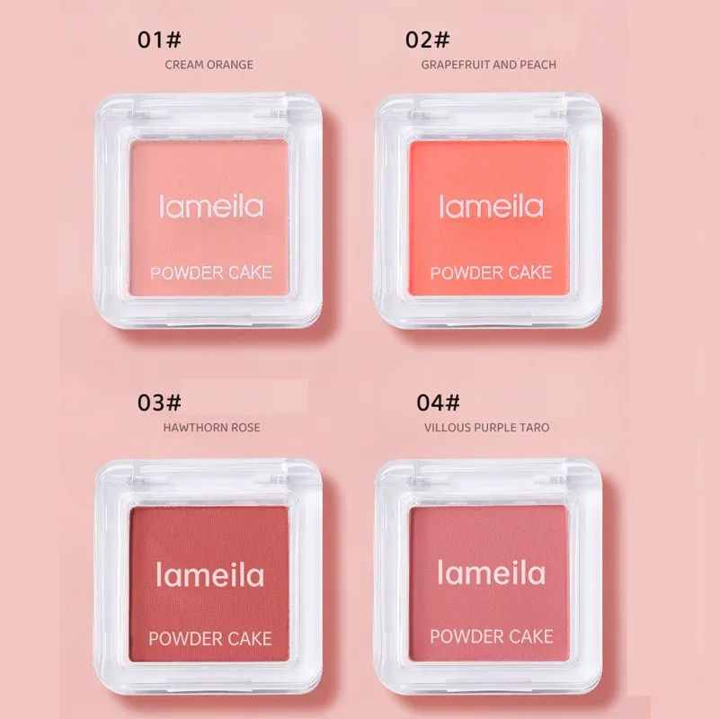 Phấn Má Hồng Lameila 2g Mịn, Lì, Khô Thoáng Powder Cake