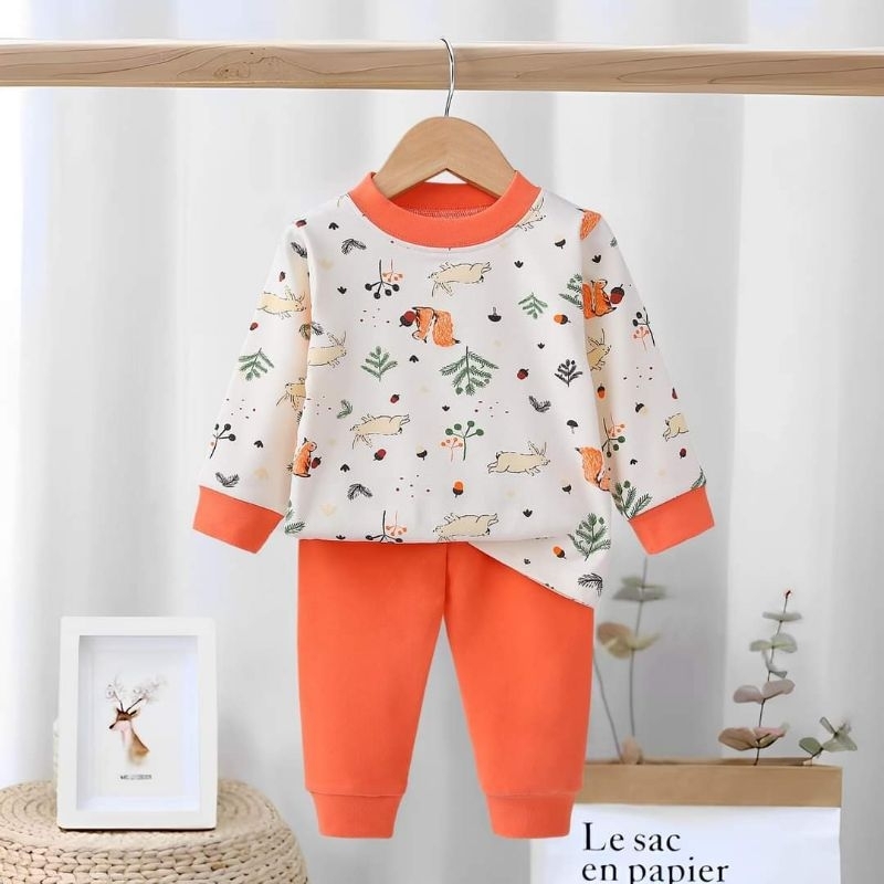 Bộ cotton nỉ Quảng Châu